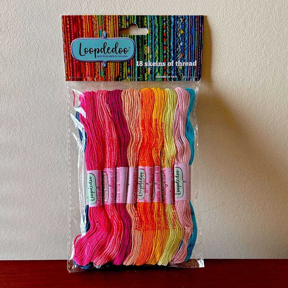 Loopdedoo 18 Skeins of Thread Refill Pack